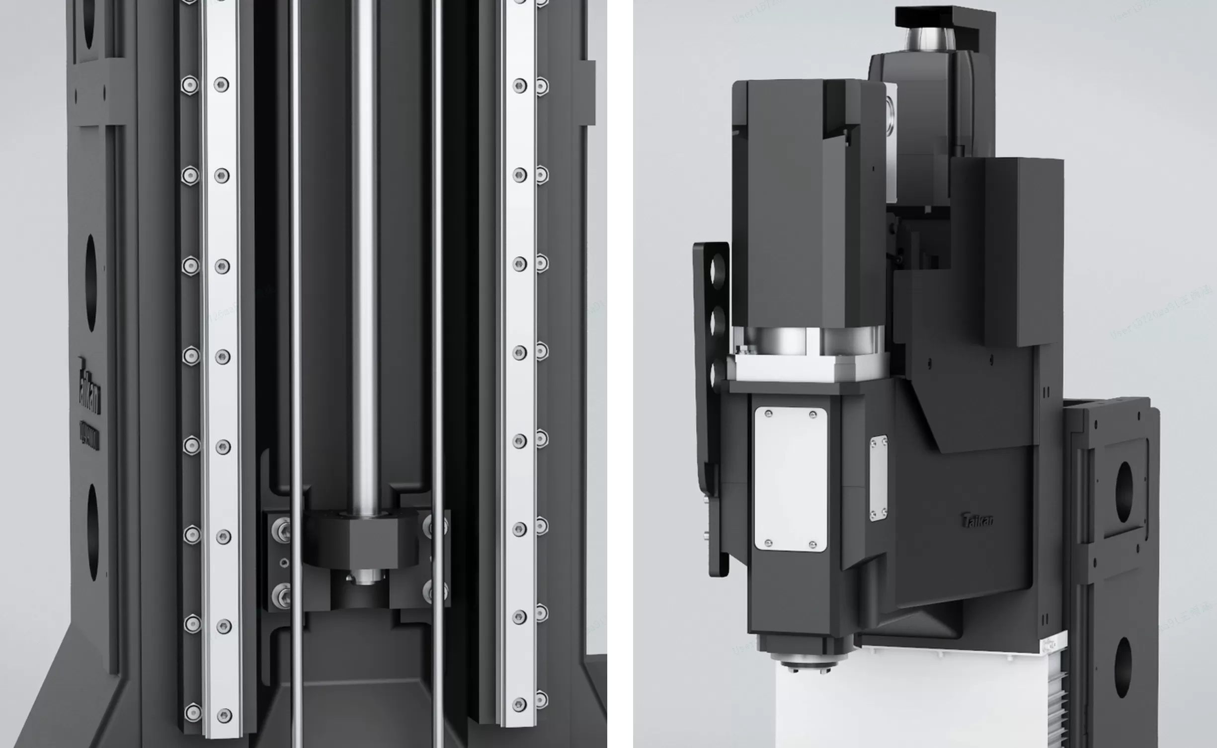 Компоненты сверлильно-фрезерного обрабатывающего центра