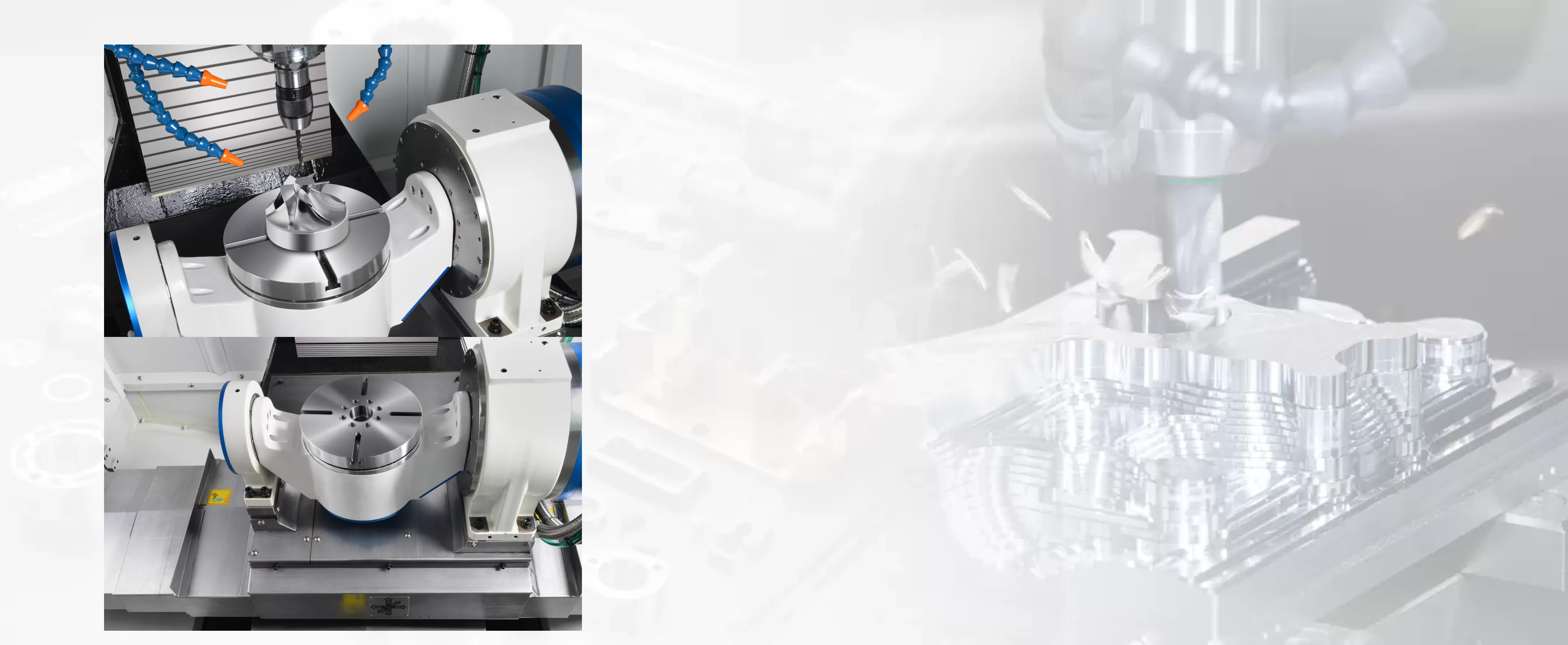  Преимущества T-U серии Вертикальный 5-осевой обрабатывающий центр