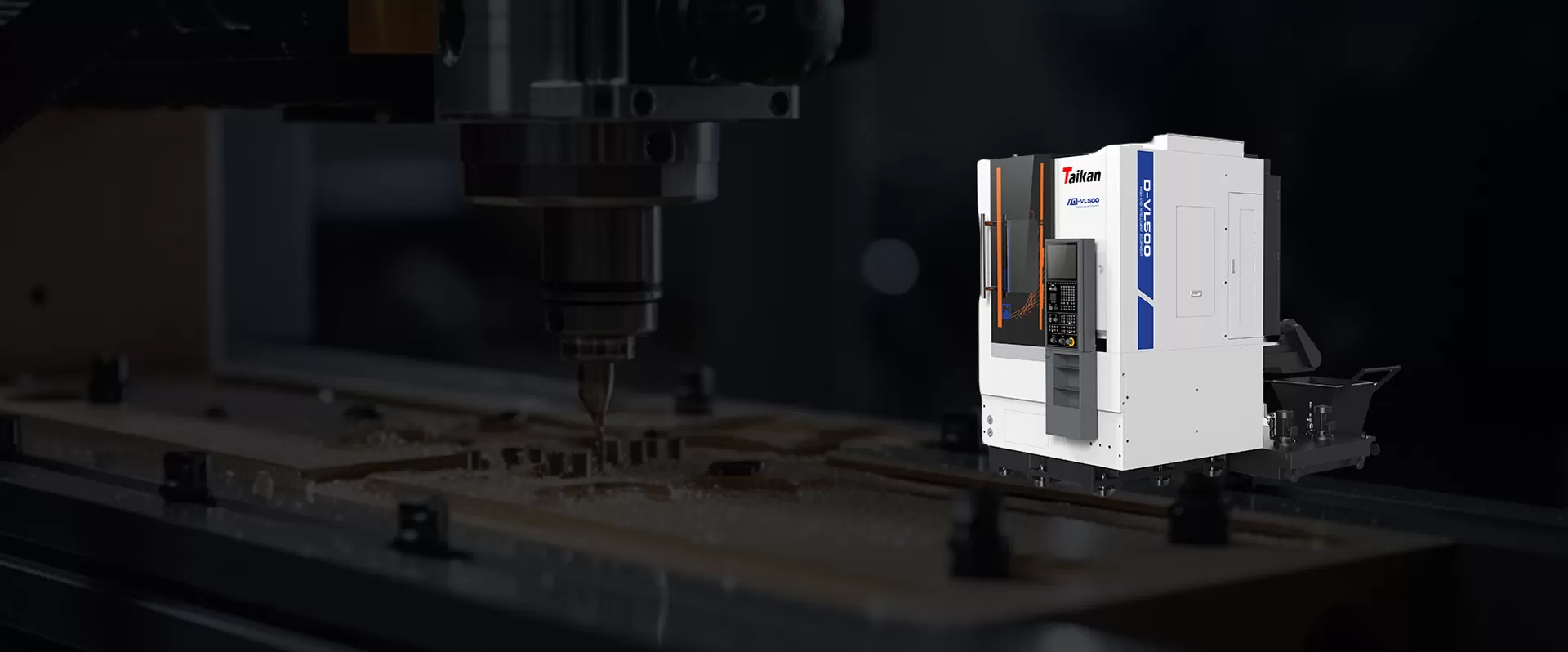 D-VL Вертикальный токарный станок с ЧПУ серии