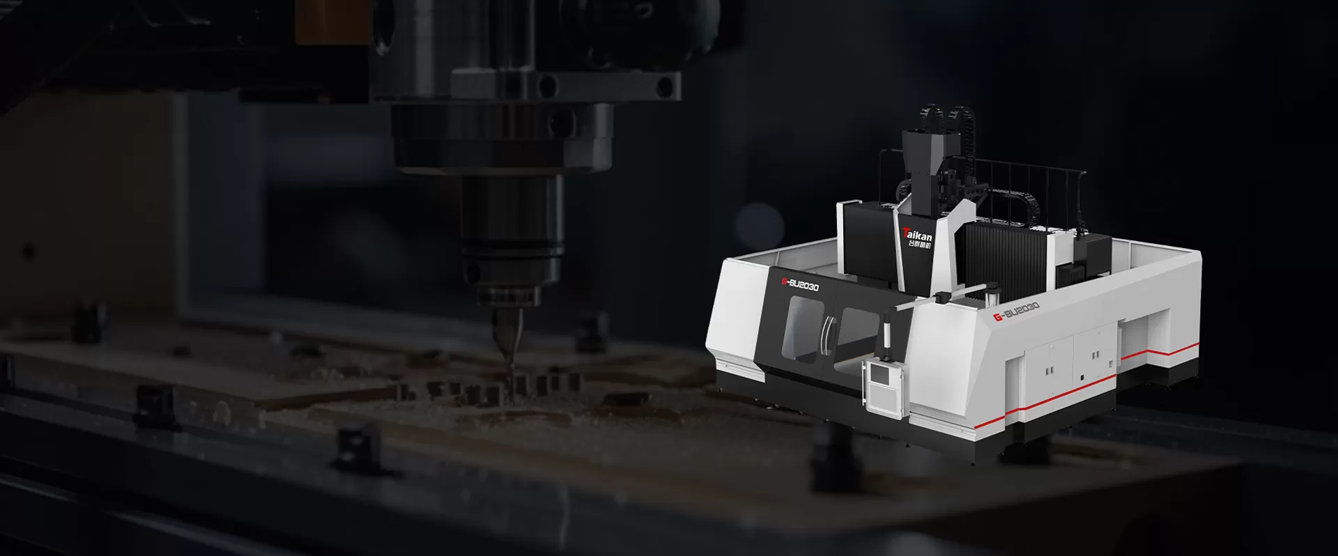 G-BU Мостовой 5-осевой портальный обрабатывающий центр серии Bridge