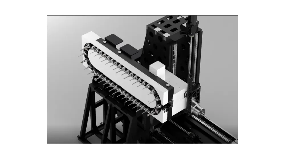 40t цепь-Тип Пол-Установленный Инструмент Журнал