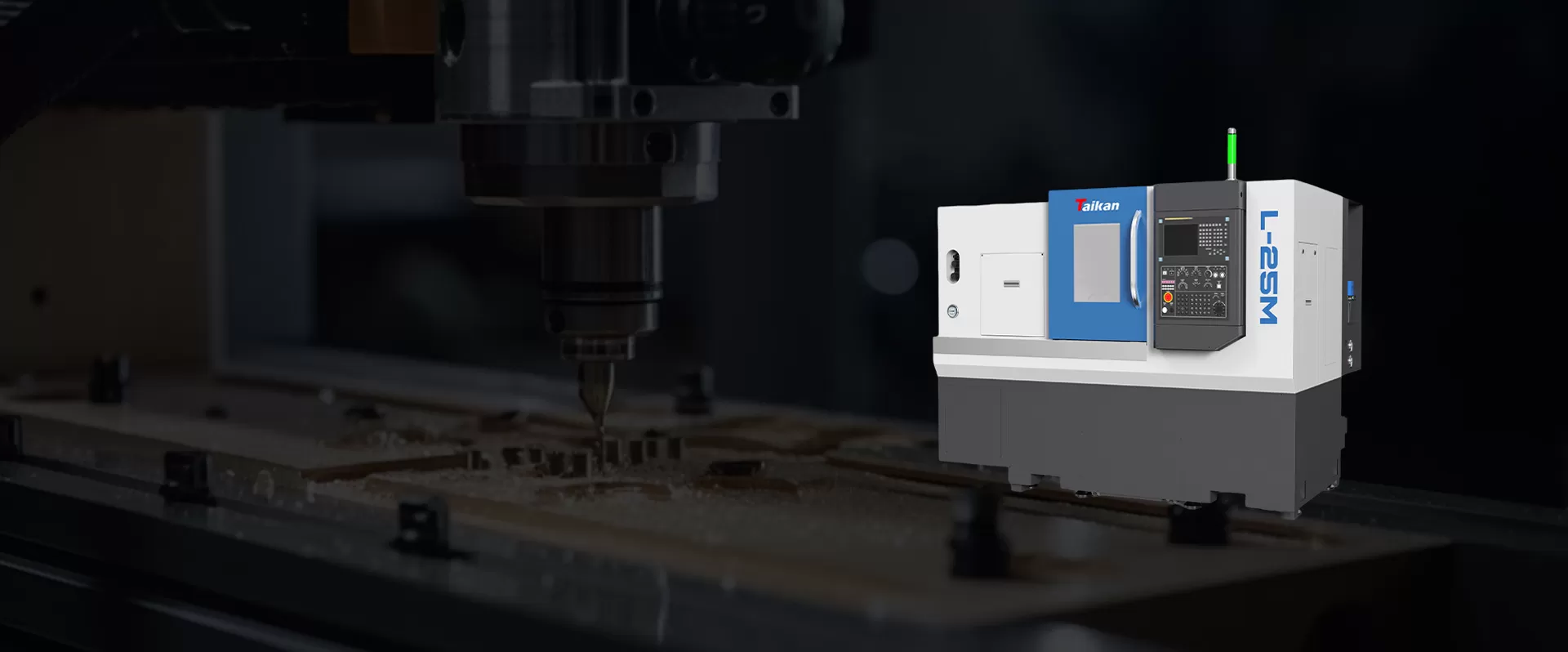 L-M серии CNC горизонтальный поворачивая (филируя) составной токарный станок