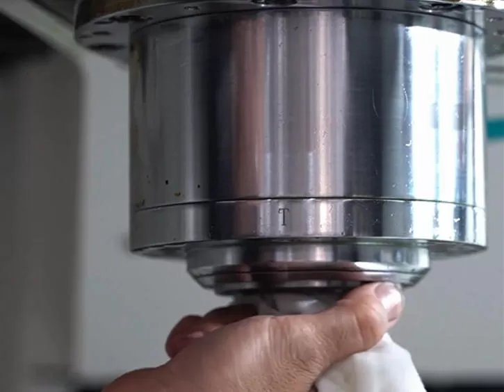 CNC spindle taper care